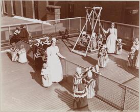Hospitals, N.Y. Foundling Hospital, Roof Playground.