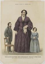 The Maine Giantess - Miss Silva Hardy - Nearly 8 Feet High.
