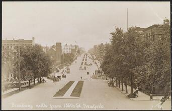 Broadway north from 155th St., New York.