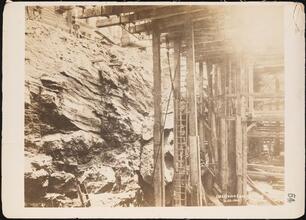 Case on Appeal - Appendix of Photograph Exhibits [Subway construction along Broadway.]