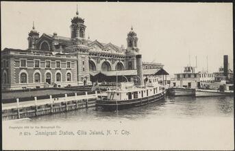 Immigrant Station, Ellis Island, N.Y. City.