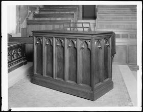 16th Street and Stuyvesant Square. St. George's Protestant Episcopal Church. Organ from rear.
