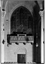 Riverside Church. Detail of organ.