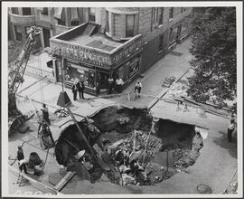 [Street collapse.]
