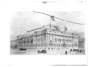 68 Lexington Avenue. 69th Regiment Armory, rendering.