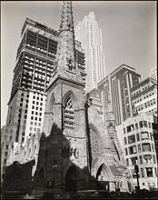 Rockefeller Center with Collegiate Church of St. Nicholas