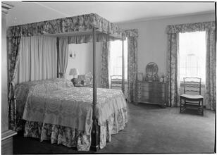 Richard F. Hoyt [residence]. Master bedroom toward windows.