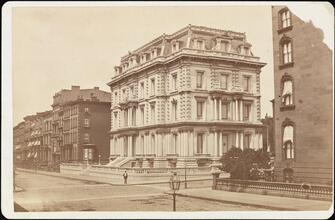 [A.T. Stewart's House, northwest corner of 5th Avenue and 34th Street.]