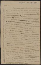 Letter from Peter Jay Munro to John Jay, December 29, 1799