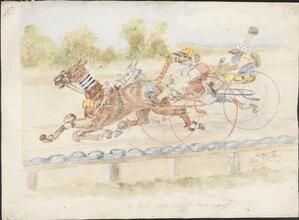 A trot with modern improvements.
