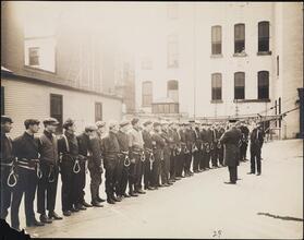 [Fire fighters, training exercise.]