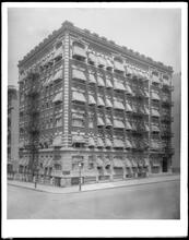 961 St. Nicholas Avenue at the corner of West 158th Street. Franklin Hall Apartment House.