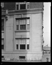315 Central Park West. Condition, detail of basement stories at S.E. corner of 91st Street front.