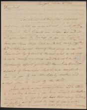 Letter from John Peter De Lancey to Thomas Jones, October 8, 1791
