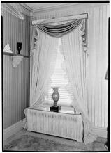 Bruce Buttfield [residence], 55 East 52nd Street, NYC. Living room window detail.