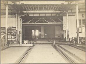 [Brooklyn Rapid Transit shop.]
