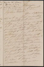 Letter from Anne Charlotte McAdam to Edward Floyd De Lancey, May 21, 1850