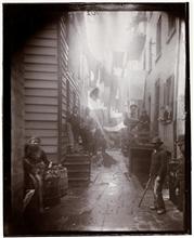 Bandits' Roost - a Mulberry Bend Alley.