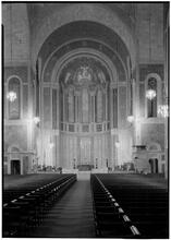 St. Bartholomew's Church. General interior from right.