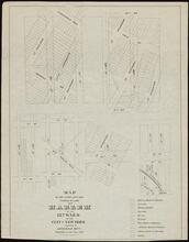 Map of Outlying Lots and Parcels of Land Near Harlem in the 12th Ward of the City of New York Belonging to Archibald Watt
