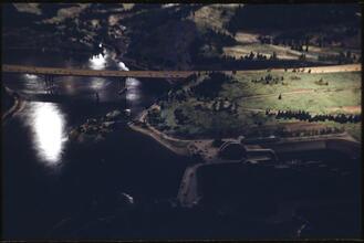 [Model of an unidentified town.]