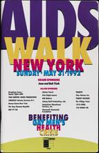 AIDS Walk New York 1992