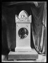 Front of Edwin Booth monument.