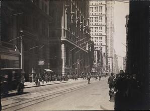 [Broadway looking north from Cedar Street.]