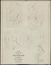 Map of Outlying Lots and Parcels of Land Near Harlem in the 12th Ward of the City of New York Belonging to Archibald Watt