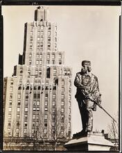 Washington Square with Statue of Garibaldi