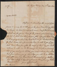 Letter from John Quincy Adams to Peter Jay Munro, May 14, 1784