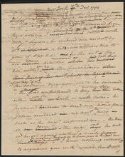 Letter from Peter Jay Munro to John Jay, December 20, 1794