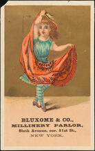 Bluxome & Co., Millinery Parlor