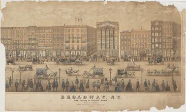 Broadway. N. Y. from Anthony to Franklin Street, East Side