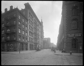 46 Varick Street from the corner of Laight Street. St. John's Protestant Episcopal Chapel, showing neighborhood.