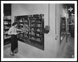 Metropolitan Avenue and Woodhaven Boulevard [41-10 22nd Street]. McKesson and Robbins, refrigerator.