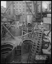 Woolworth Building, From Center Looking South [Construction zone.]