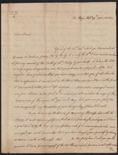 Letter from John Quincy Adams to Peter Jay Munro, February 29, 1784