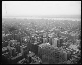 View south from Metropolitan Life Insurance tower Madison Square.
