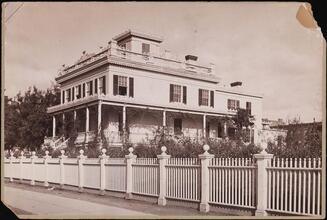 [Henry Schubert home in Harlem, near 125th Street and Amsterdam Avenue.]