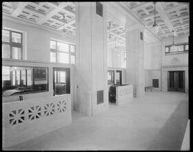Wm. P. Bonbright and Co.,  Equitable Building.  Interior toward private office.