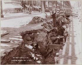 2 Ave & 76 St Looking North