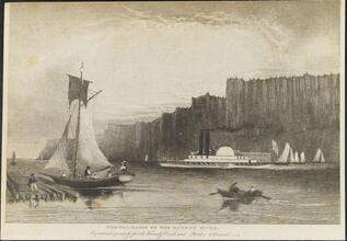 The Palisades on the Hudson River.