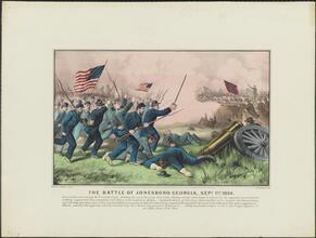 The Battle of Jonesboro Georgia, Sept. 1st 1864.
