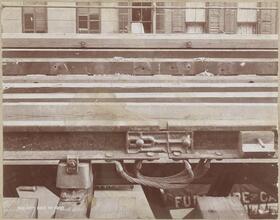 [Elevated train rail.]