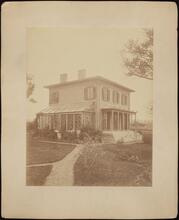 [House at foot of 76th Street and the East River.]