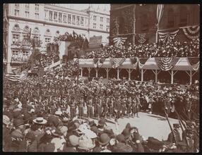 Parade, Dewey (Troop A)(1st Reg.Co.B)(West Point Cadets) Etc.