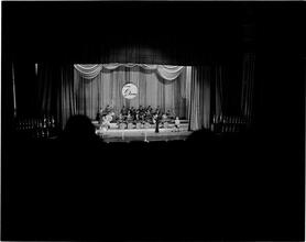 Swing Band Contest Sponsored by LOOK [Band performing on stage.]