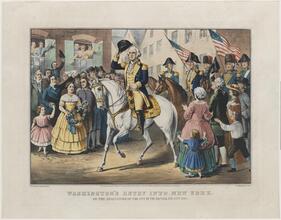 Washington's Entry into New York.