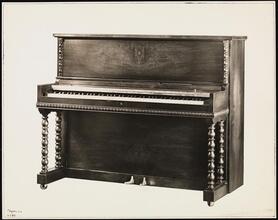 Pianos, Ricca & Son Upright Piano.